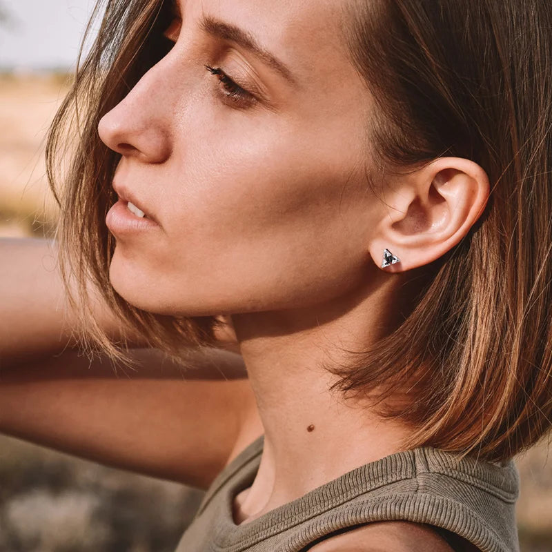 VAV Stainless Steel Tiny Minimalist Studs for Men & Women